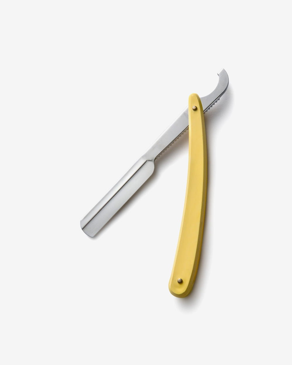 Yellow Straight Razor