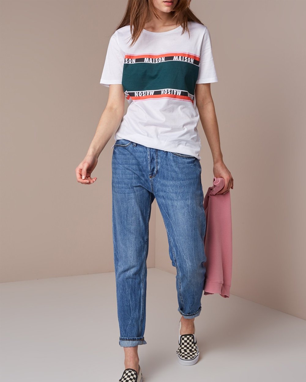 Bennih cropped striped